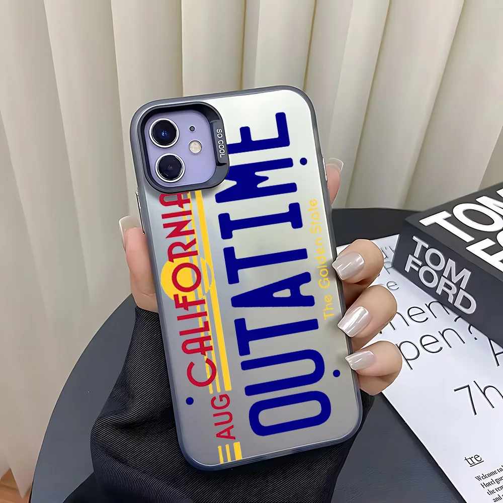 Back to the Future Anti-Fall Matte Phone Case