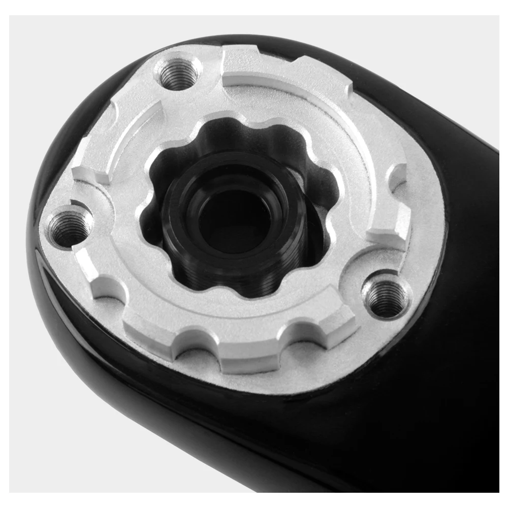 WUZEI MTB Carbon-Kurbelgarnitur 165 170 175MM Kurbel 3-Bolzen Direktmontage 24MM Ti-Achse Mountainbike-Kettenblatt für SRAM – Detail 16