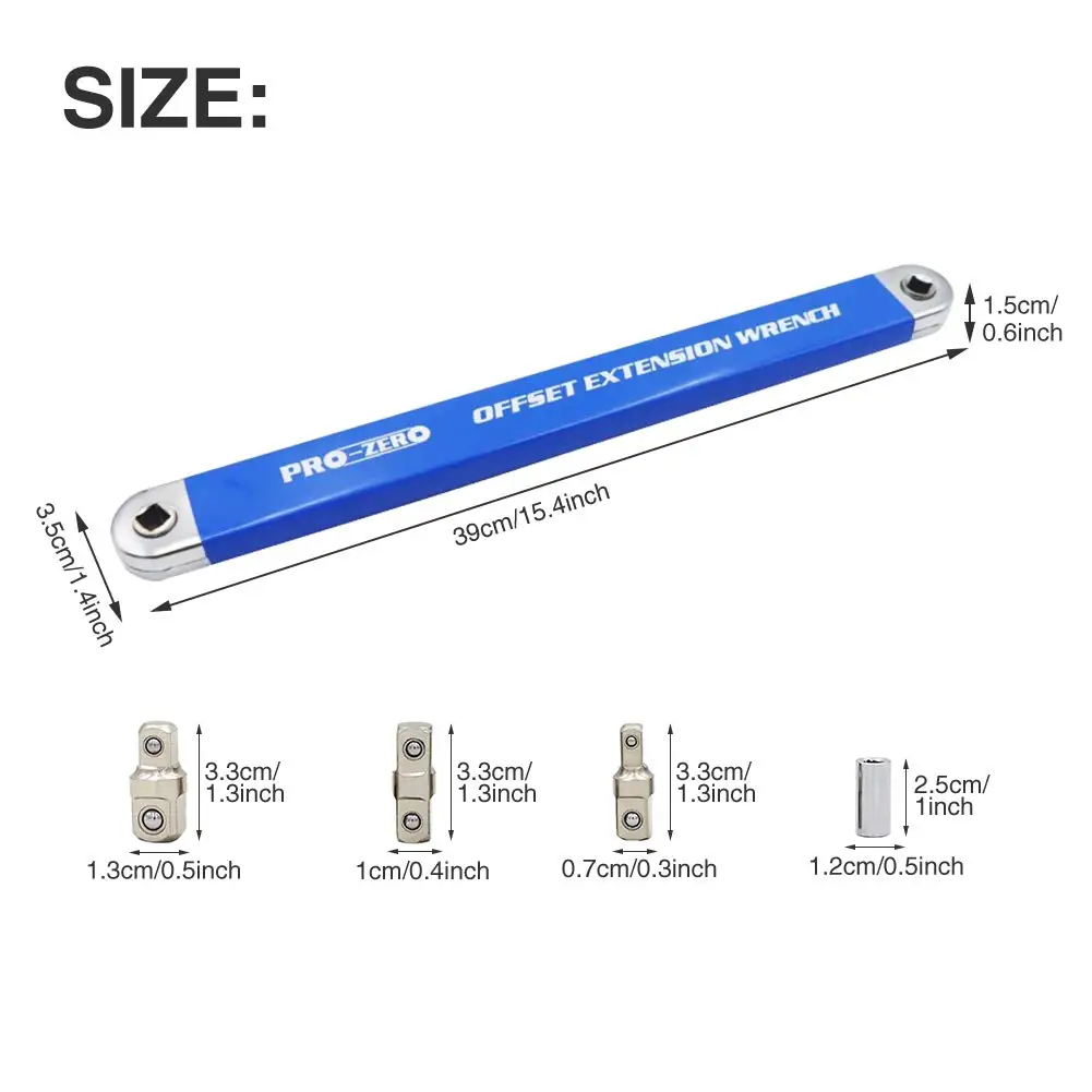 ExtensionWrenchHomeCarRepairToolExtenderAdaptorExtensionBar