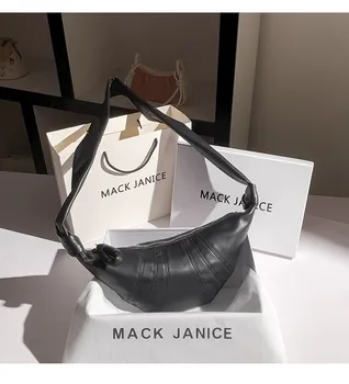 Borsa hobo in vera pelle di pecora di alta qualità Borsa da donna Borsa da donna Borsa a tracolla moda Borsa casual femminile