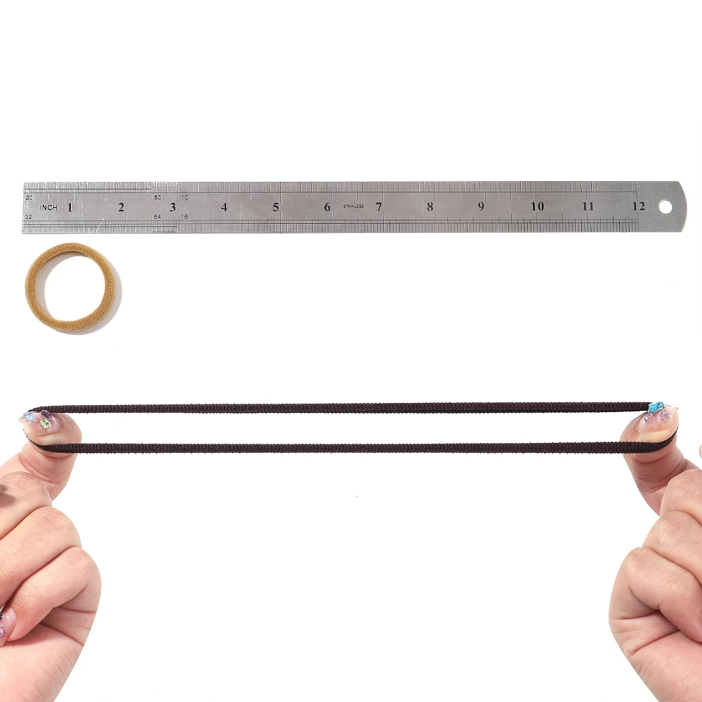 Рисунок 6 - женские Однотонные резинки для волос