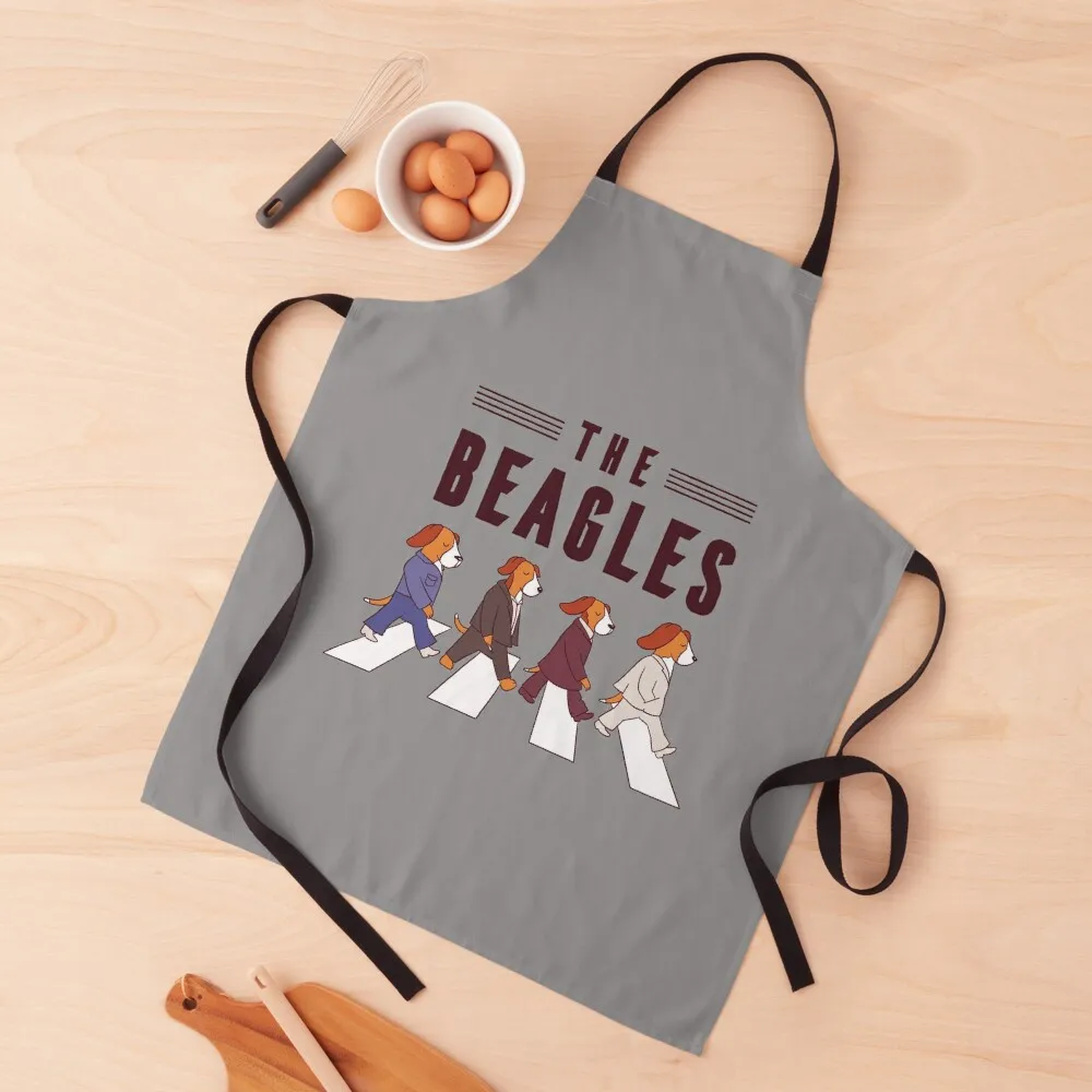 

THE BEAGLES DOG Apron chef costume For Girl Chef Uniform Apron