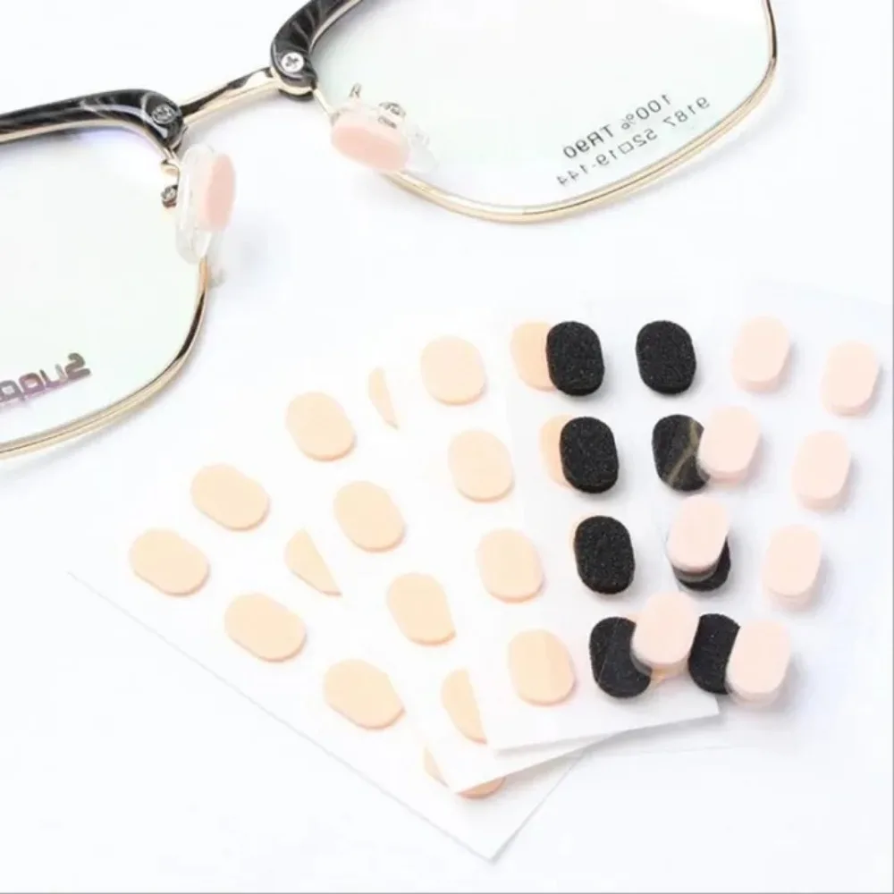 40Pcs Soft Anti-slip Glasses Nose Pads EVA Foam Adhesive Sweat Absorb Sponge Nose Pads Eyeglasses Stickers Eyewear Accessories glasses nose pads