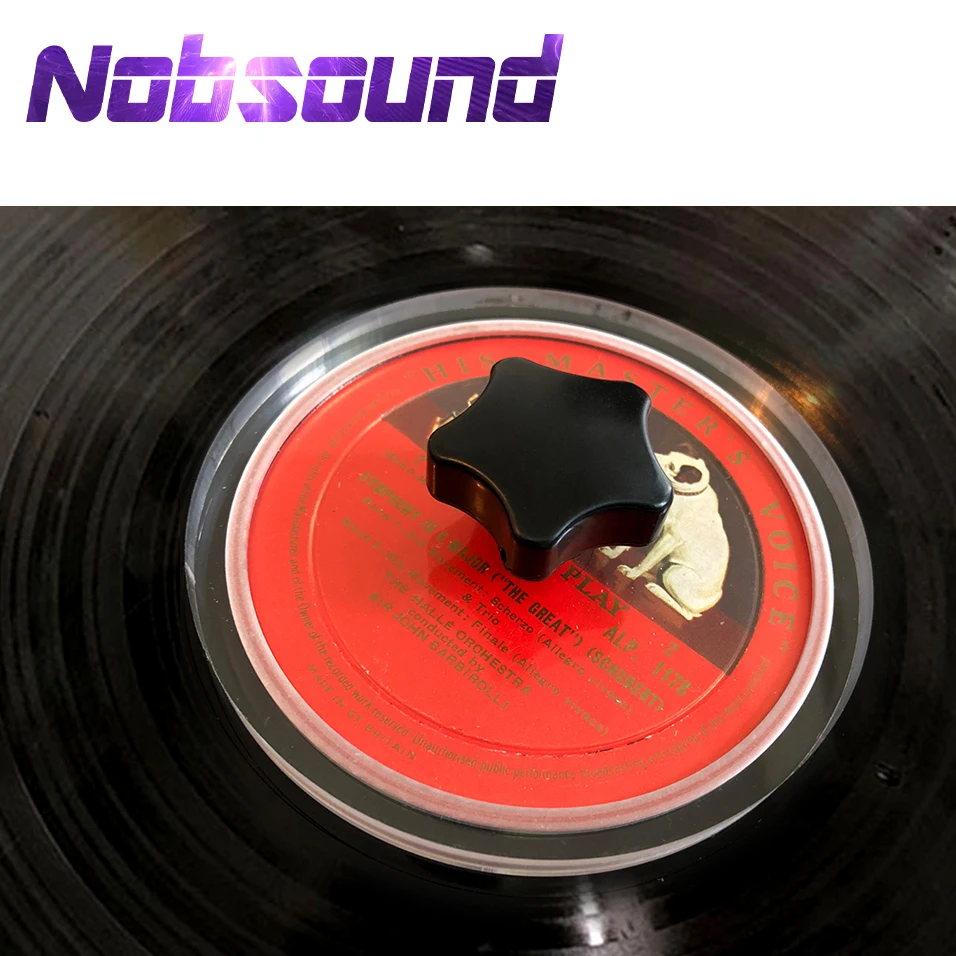 

Nobsound LP Vinyl Record Cleaning Label Saver Protector Turntable Disc Waterproof Clamp