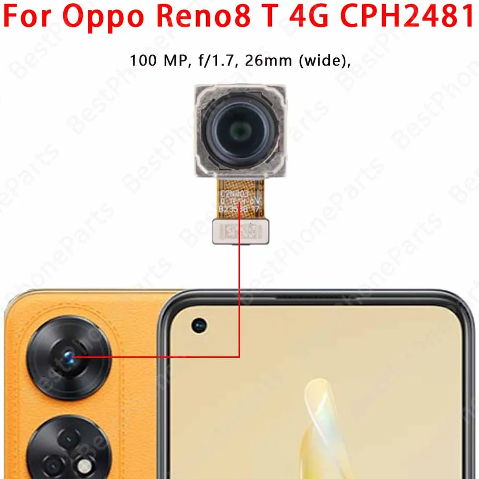 Appareil Photo Principal 64 MP Pour Oppo Reno 8 Lite 5G - Pièce Origine, Neuf