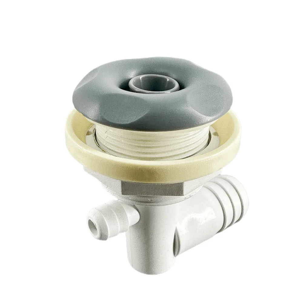 &Phi;50mm Cover Single Hole Adjustable Bathtub Spa Nozzle ABS Cover PVC Body Massage Bathtub Bubble Nozzle Hot Tub Water Jet