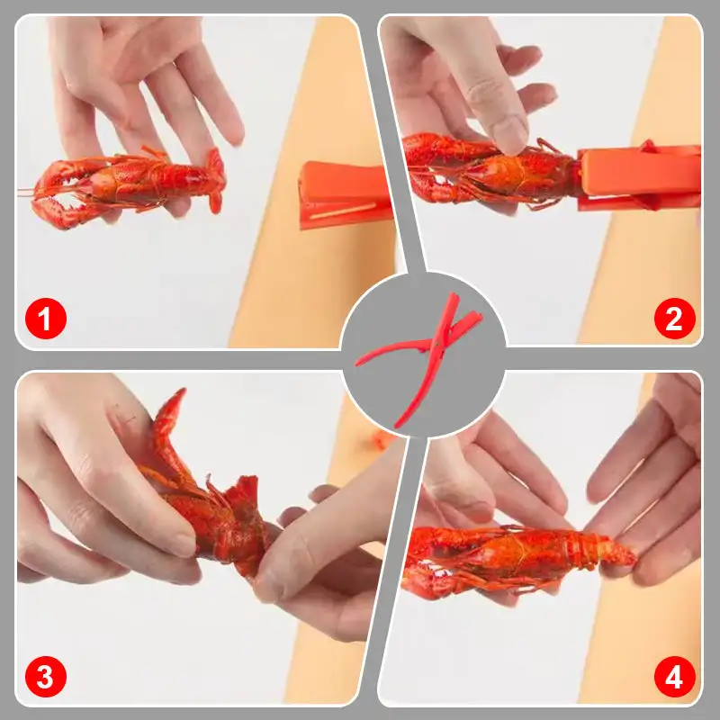 Seafood Tool Crawfish Sheller Easily Remove Practical Protect Your Nails Shrimp Peeler Kitchen Gadget Multifunctional Peel