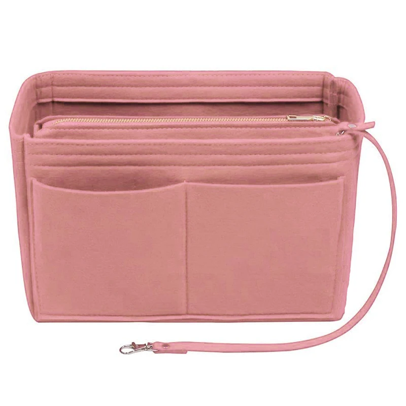 thumbnail image 1 of Organizador de bolsos, organizador de bolsos de fieltro con cremallera, bolsa dentro de bolsa, moldeador de bolsos y bolsos, perfecto para Speedy Neverfull, 1 of 5