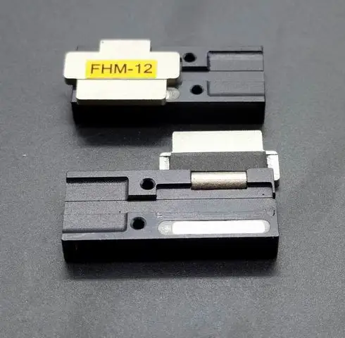 Made In China Fiber Holder FHM-12 For Ribbon Fiber Fusion Splicer T-66 T-81M T-82M T-71M 12 Core Ribbon FIber Clamp A Pair