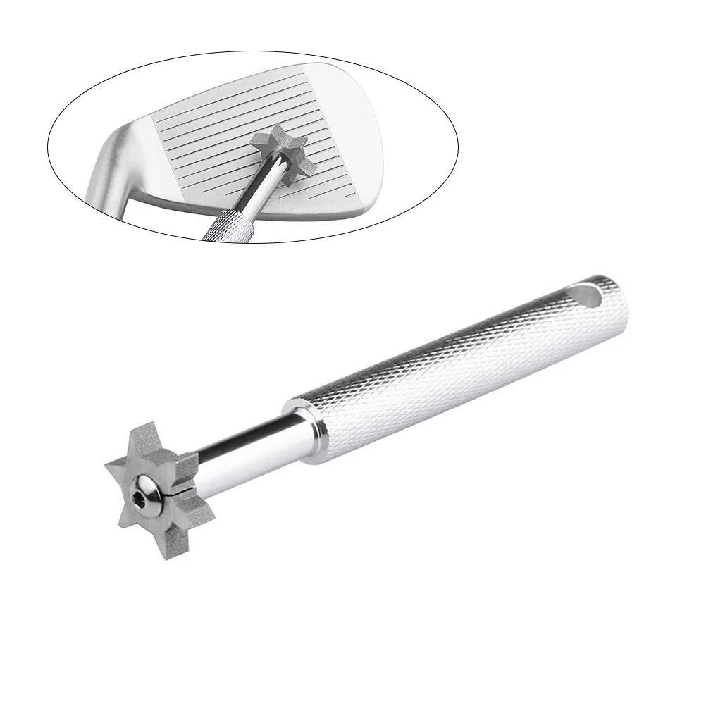 

Инструмент для резки пазов клуба, инструмент для резки с 6 режущими головками (серебристый)