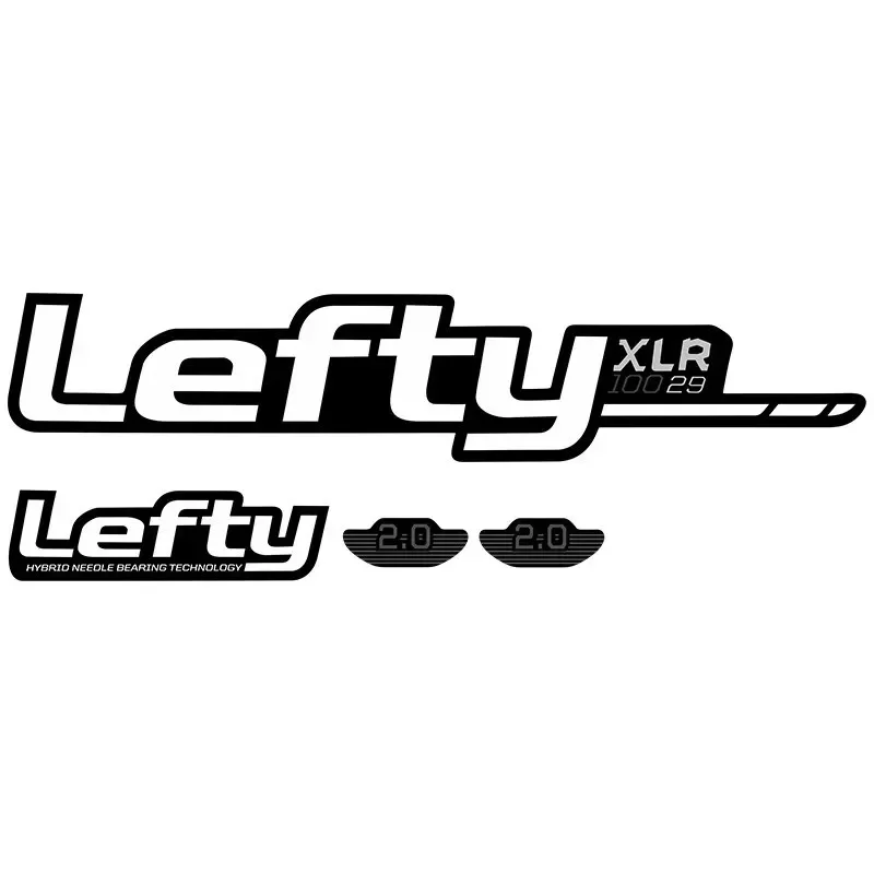 데칼 2023 최신 프론트 포크 DIY 0.14mm Lefty Xlr 100-29 산악 자전거 포크 스티커 Costumized MTB Speed ??Down Mountain