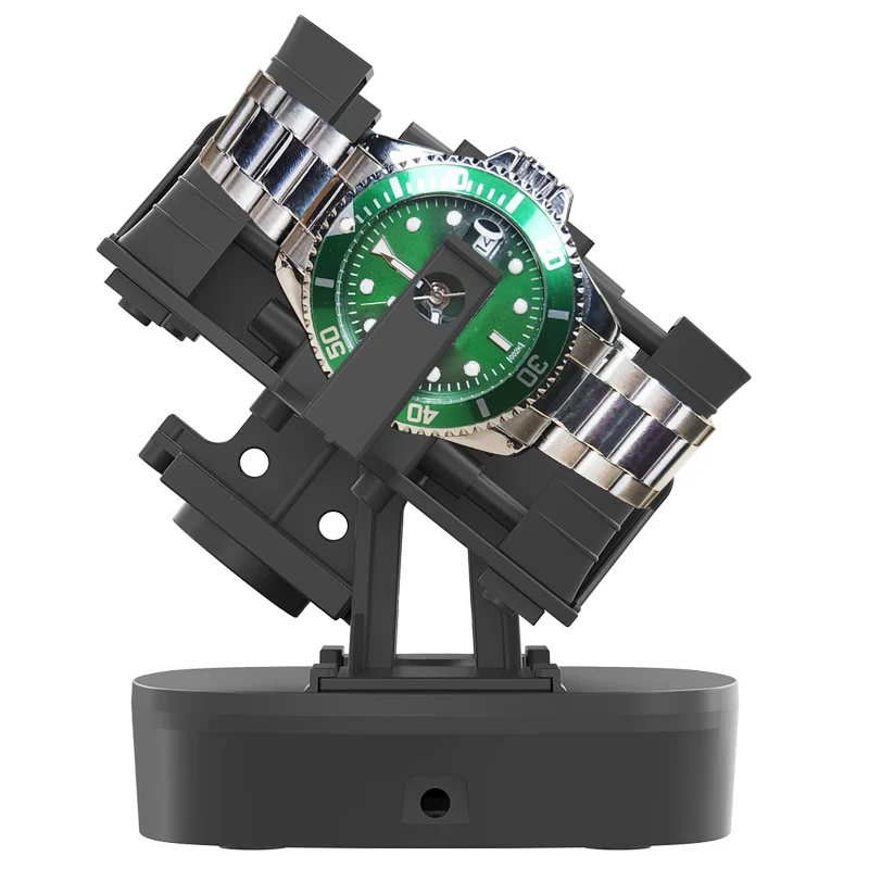 Watch Winder Watch Winder for Automatic Watches Support Single Watch and Double Spinner Self Winding Turner Rotating Device
