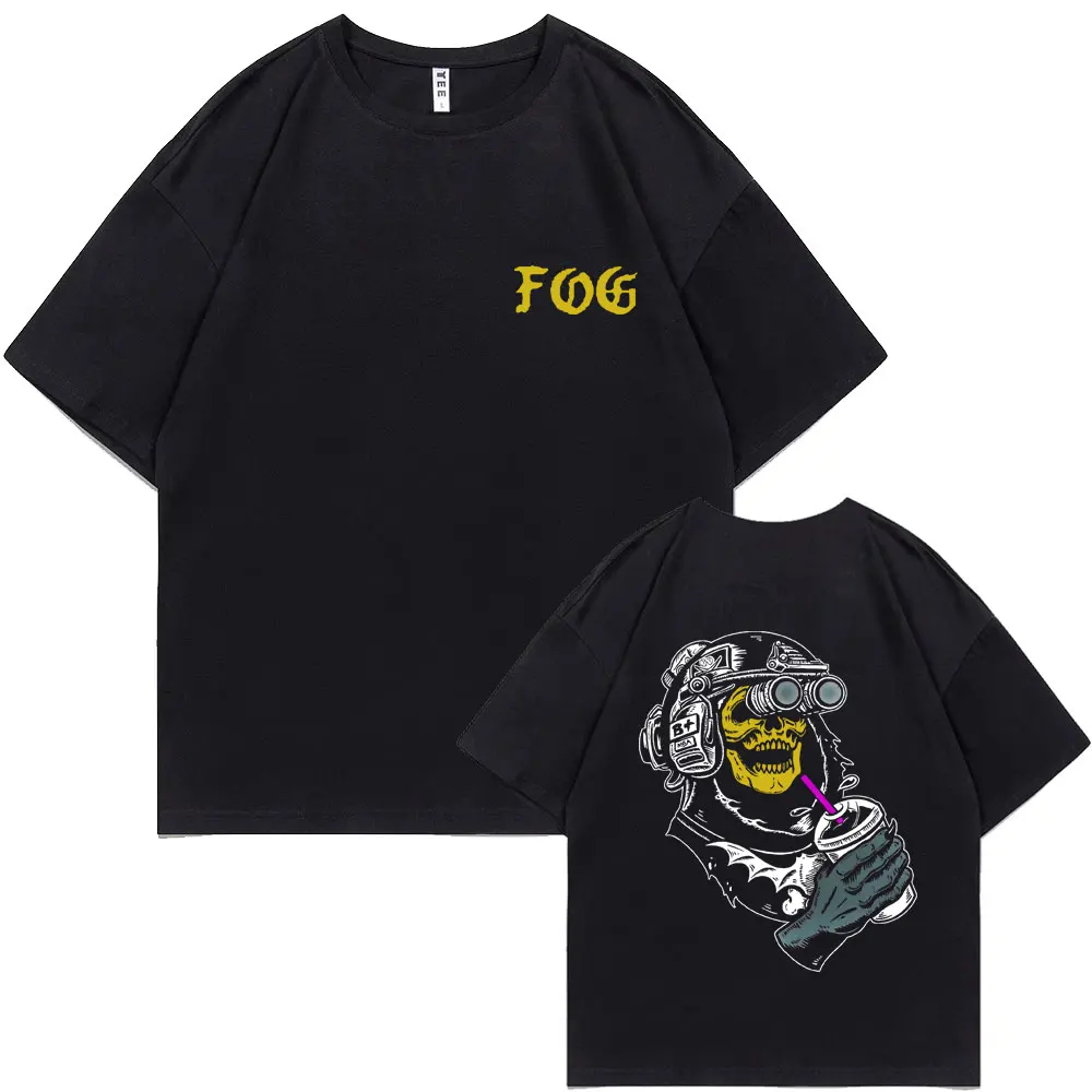 

Forward Observations Group Death Skeleton Print T Shirts Oversized Men Women Fashion Streetwear Unisex Vinatge Short Sleeve