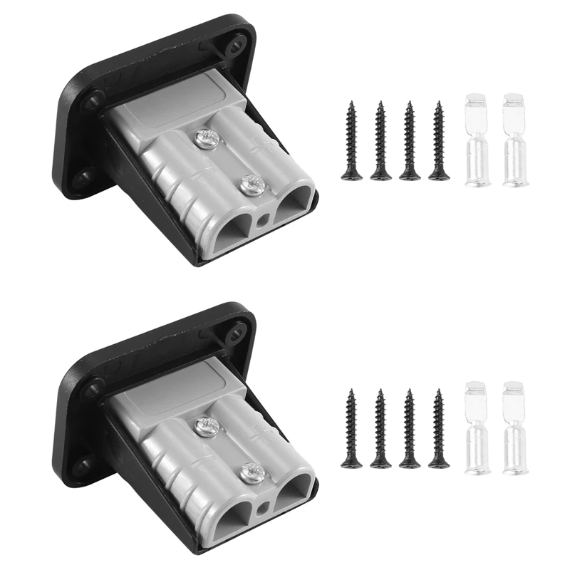 

Новый утапливаемый кронштейн для Anderson Plug 50A, комплект коннекторов, монтажный кронштейн, панель, аксессуары для фургонов, лодок, грузовиков