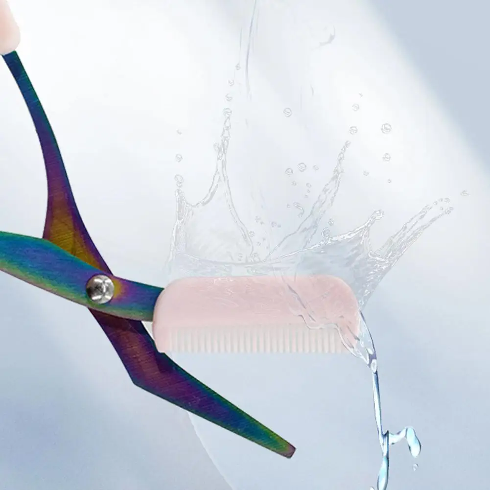 Eyebrow Scissors with Comb for Professional Eyebrow Cutting
