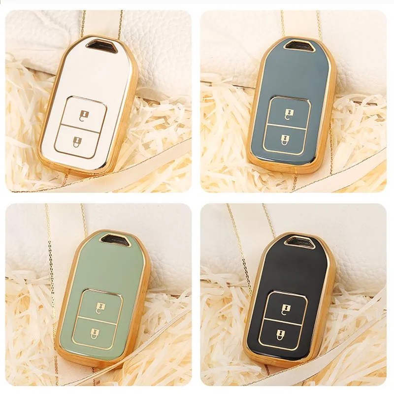 Cover chiate/telecomando per Honda Civic City Accord CRV XR-V odissea Vezel Jade Crider misura telecomando 2019 2020 portachiavi - S4b4ab5941660453fb6839e2ac0282cbey