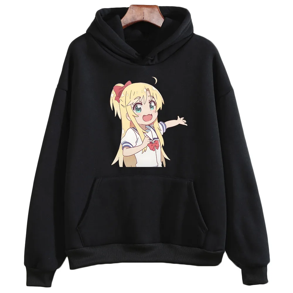 

Wataten! An Angel Flew Down To Me Playful and Cute Girls Hoody Autunm/winter Sweatshirt Youthful Vitality Look Slimmer Clothes