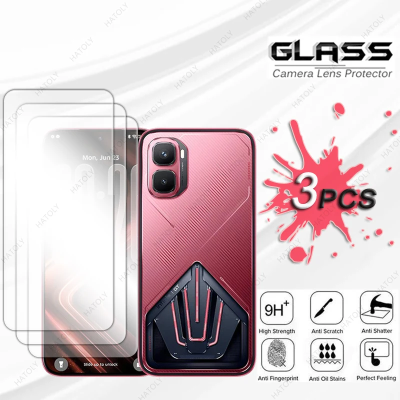 HD Clear Protective Film and Camera Lens Protector (1-4 Pack)