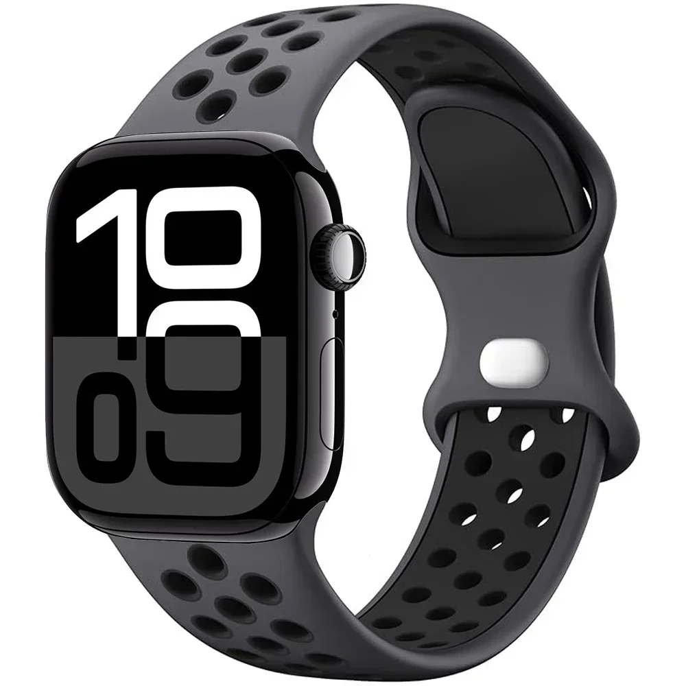 Premium Silicone Replacement Band for Apple Watch - Versatile and Stylish Strap Bracelet