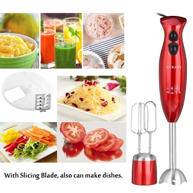 LED Factory Price 1500W 6/4 in 1 Electric Stick Hand Commercial Blender  Food Processor Egg Whisk Mixer Juicer Meat Grinder - AliExpress