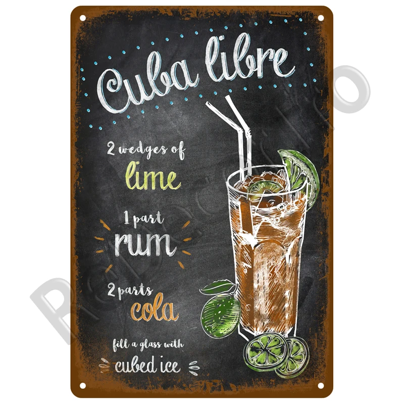 Vintage Home Decor Whiskey Metall Zeichen Plakette Pub Retro Alkohol Zinn Zeichen Bier Wand Kunst Für Bar Pub Club Mann Höhle dekorative Platte – Detail 14