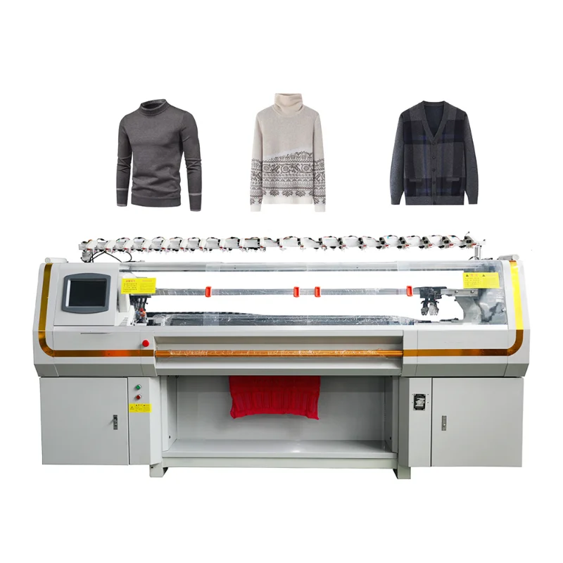 Wool Knit Ready-made Sweater Flat Knitting Machine Cardigan Hatgloves Scarf  Clothes Knitting Machine Suitable For Synthetic - AliExpress