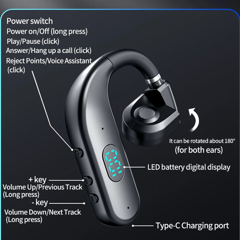 Bluetooth-наушники T50 с микрофоном и шумоподавлением (art.: 3920c40cd8003) - 3920c40cd8003