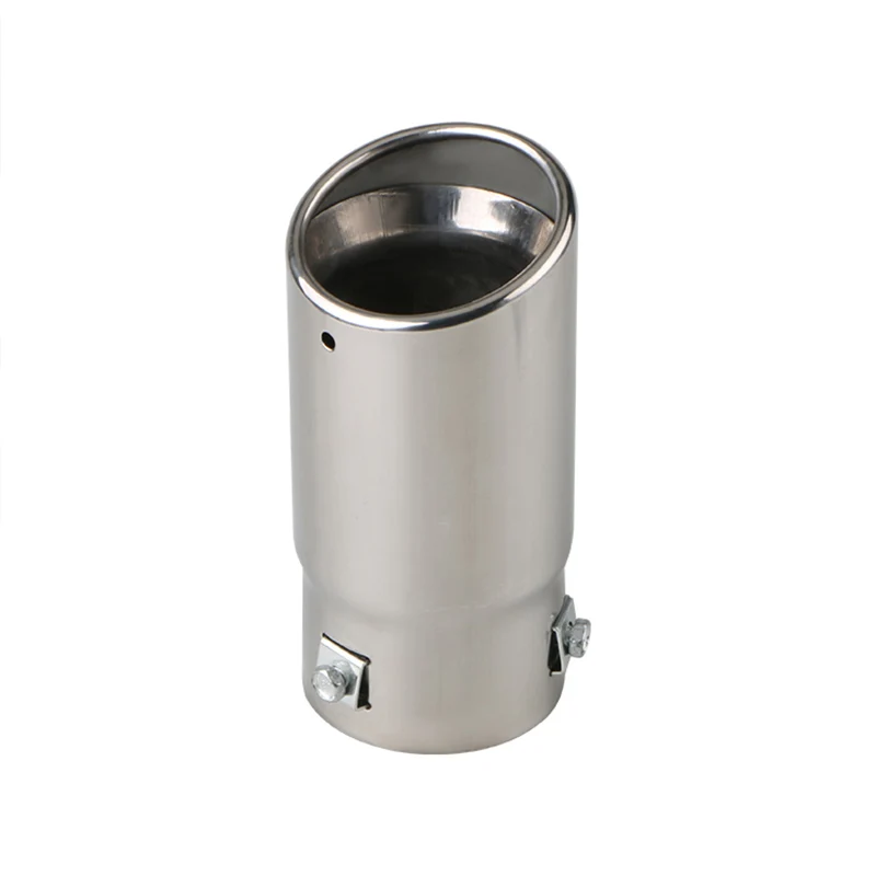 Car Exterior Exhaust Tail Muffler Tip Pipes 70mm inlet 76mm outlet