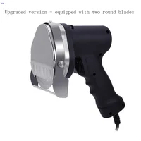 Electric Kebab Slicer Doner Kebab Cutter Shawarma And Gyros Cutter Kitchen Knife With 2 Blades Meat Slicer Food Processors 2