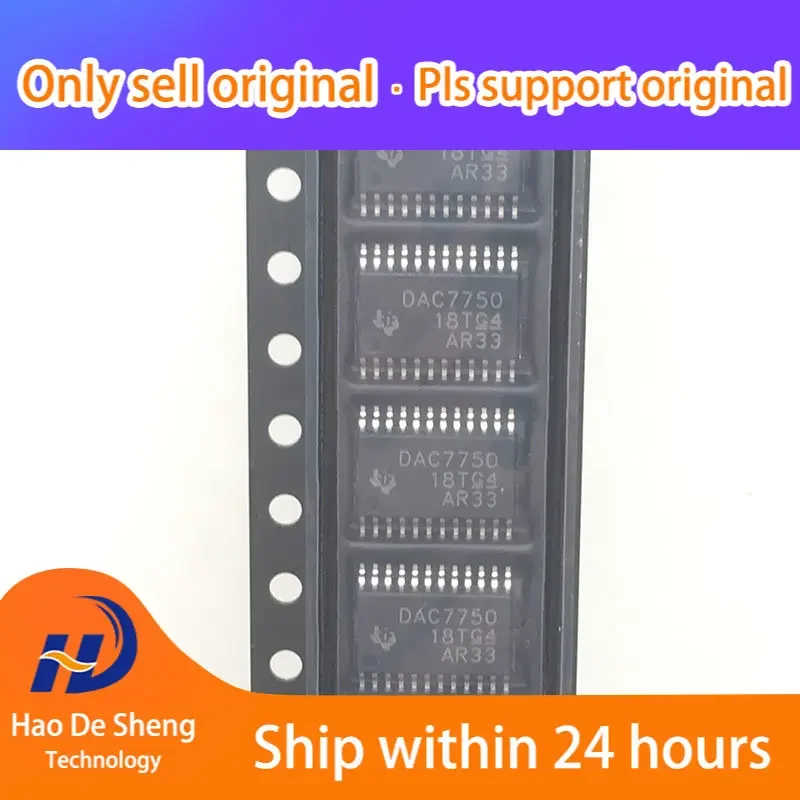 

1 шт./партия DAC7750IPWPR DAC7750 HTSSOP24 новая Оригинальная фотография