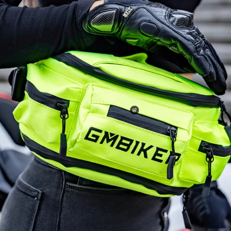 Motorcycle waist bag Cycling equipment Long distance locomotive Motorcycle commuting waterproof Storage Knight crossbody bag motorcycle waist bag
