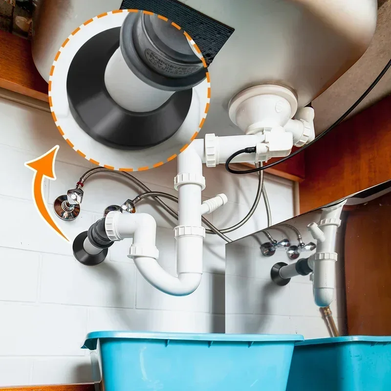 Description Picture 6 of item2/5pcs Pipe Hollow Occlusion Cover Decorative Angle Valve Radiator Pipe Cover Wall Duct Plug Bathroom Kitchen Faucet Accessories
