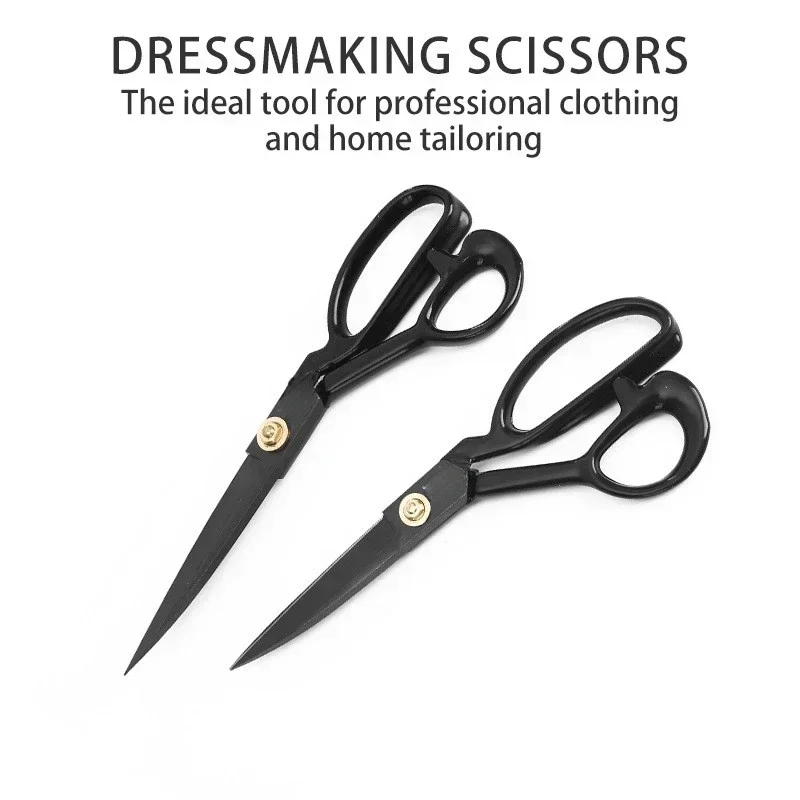Professional Tailor Scissors Vintage Stainless Steel Fabric Leather Cutter Scissors For DIY Sewing Accessory 8/9 Inch sewing scissors,tailor scissors,sewing supplies
