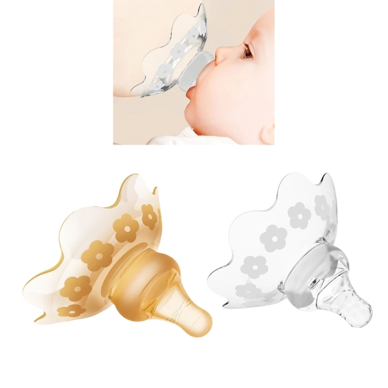 

Contact Nipple Shield for Breastfeeding with Flat or Inverted Nipples Silicone Nippleshield with Carrying Case