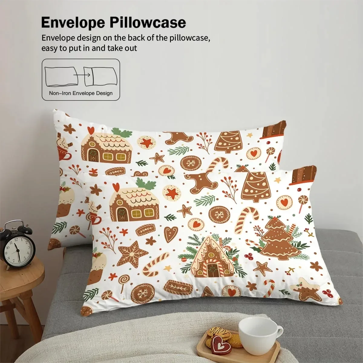 Gingerbread Cottage Bedding Set 3