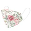 Approved Adult Kn95 Mask Europe CE Woman Flower Printed Face Mouth Mask Mascarilla 5 Layers Fabric FFP2Mask Protective kn95 mask 6