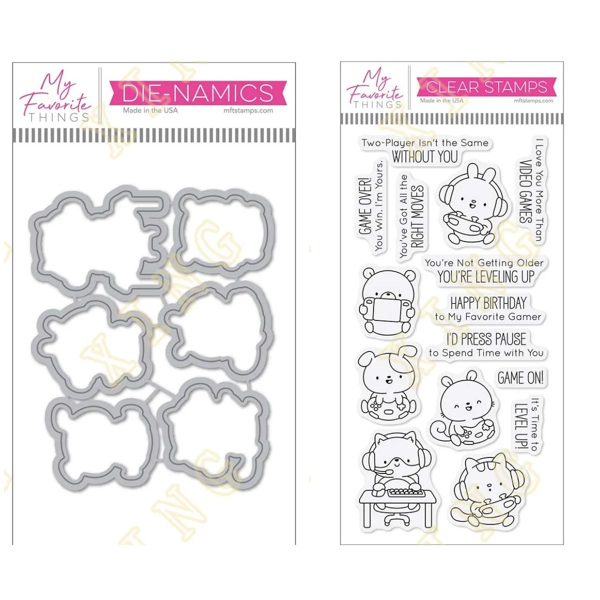 

Game On Metal Cutting Dies Silicone Stamps Scrapbooking New Make Photo Album Card Diy Paper Embossing Craft Supplies