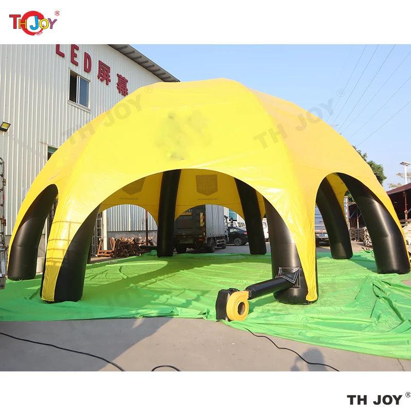 

Free Air Shipping 10m Outdoor Air Tent Inflatable Spider Tent Event Air Dome Exhibition Marquee Gazebo Canopy For Trade Show