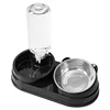 Automatic Drinking Double Bowl Stainless Steel Bowl Dog Bowl Dog Basin Pet Drinking Dog Cat Supplies Cat Bowl Cat Basin 5