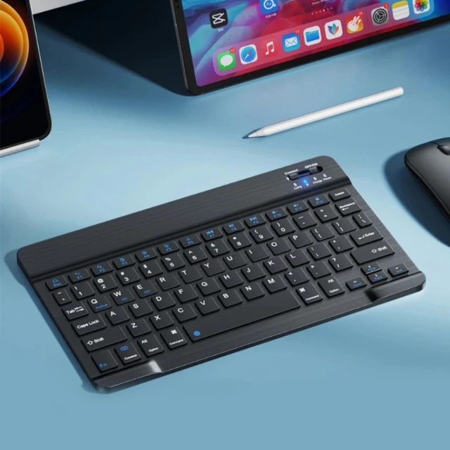 Slim Portable Wireless Bluetooth Keyboard