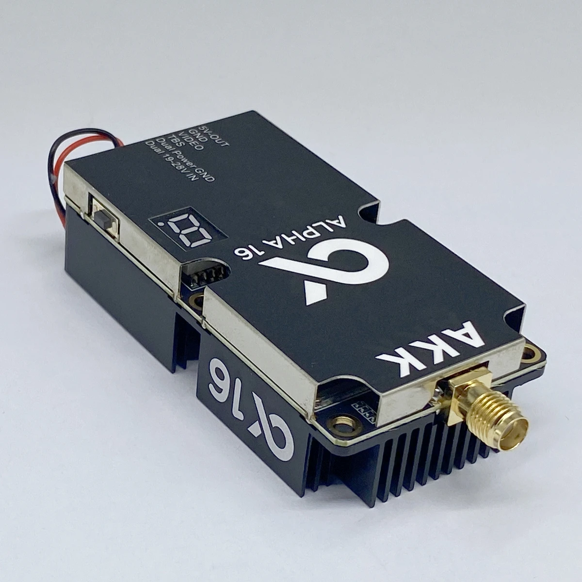 AKK ALPHA 16W VTX 5.8GHz FPV Transmetteur Vidéo Drone 96CH
