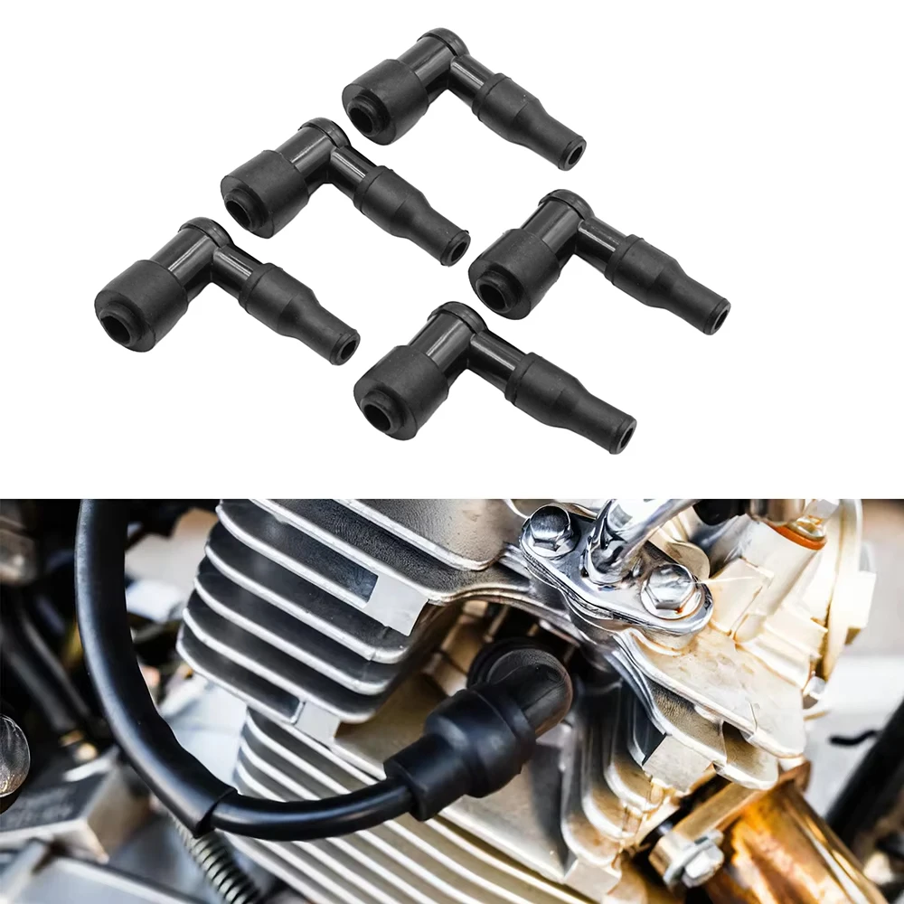 Universal Motorcycle Ignition Spark Plug Cap Moped Scooter Dirt Bike Straddle Type Motorcycle Cub Underbone Spare Parts