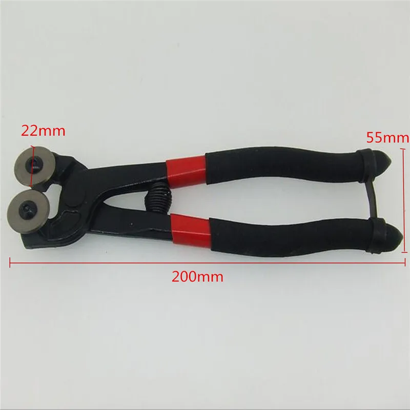 Glass Tile Nippers 8inch 200mm Heavy Duty Mosaic Nippers with Carbide  Wheels Tile Cutter Pliers for Cutting Glass Ceramic - AliExpress