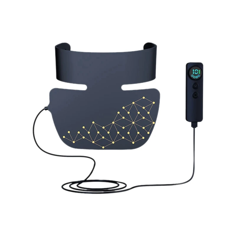 

1 Pcs Silicone Photon Beauty Device Home Use Skin Rejuvenation Mask Neck Beauty Device Used For Lifting And Acne Removal