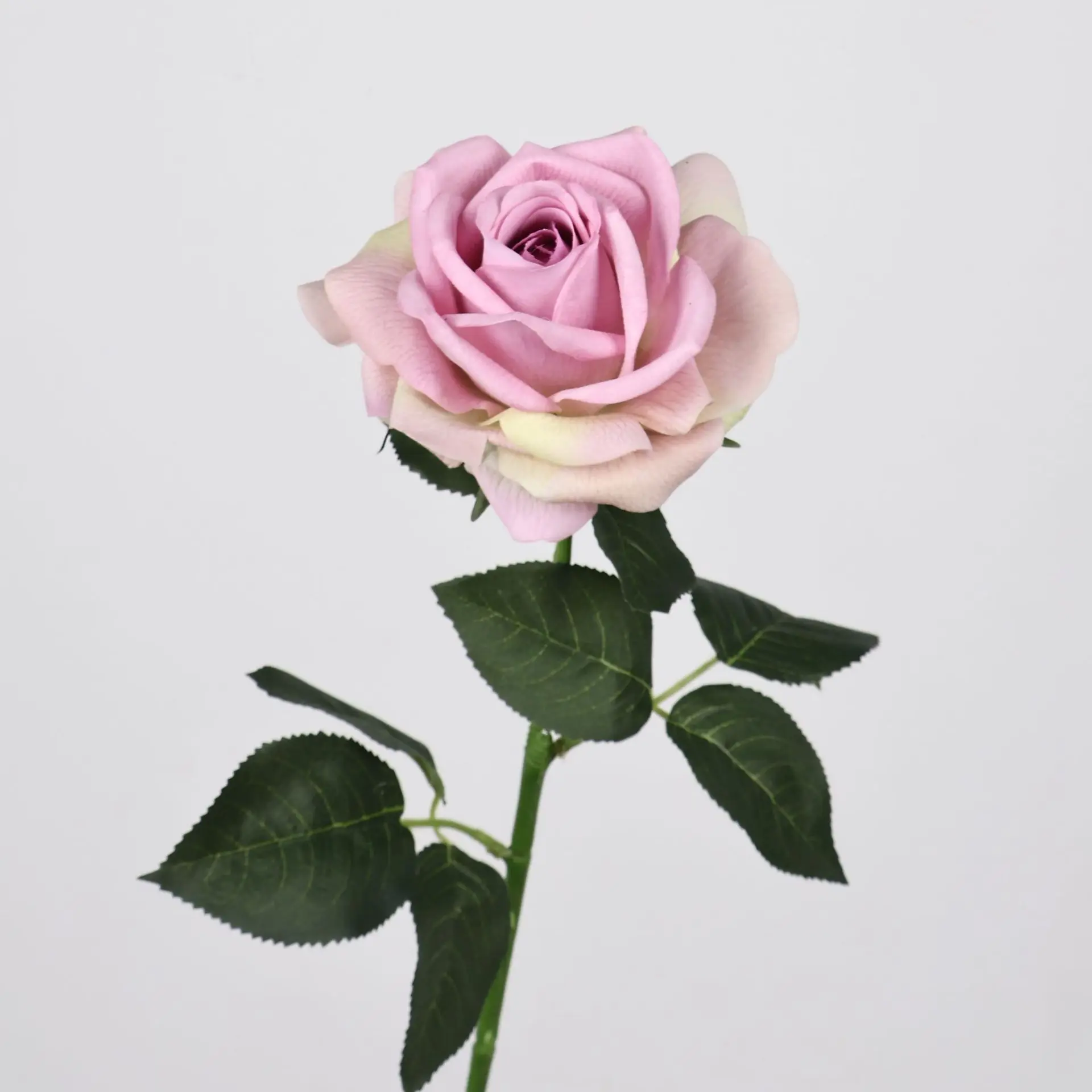 Elegant 26-Inch Real Touch Artificial Rose Floral Arrangement for Home Decor and Photography Props