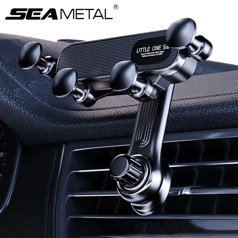 ABS Car Phone Holder for Air Vent with 360 Degree Rotation