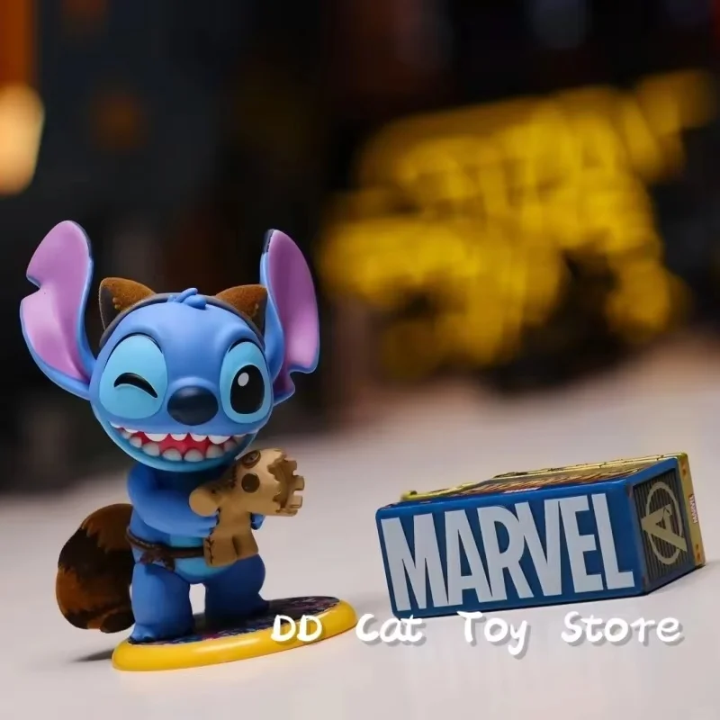 Original Blind Box Hottoys Marvel Stitch Cosbi Series Mystery Surprise Bot 6