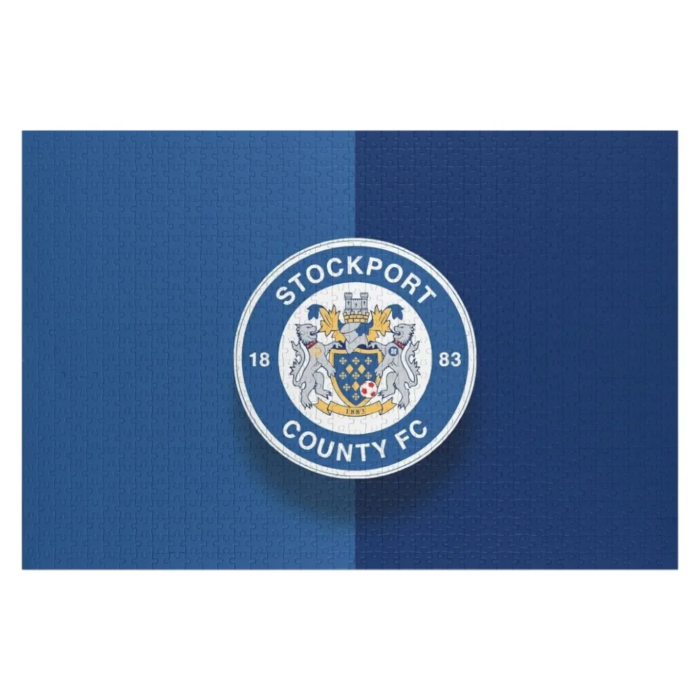 

Stockport Country fc fanart Jigsaw Puzzle Personalized Gift Married Custom With Photo For Children Wooden Animal Puzzle