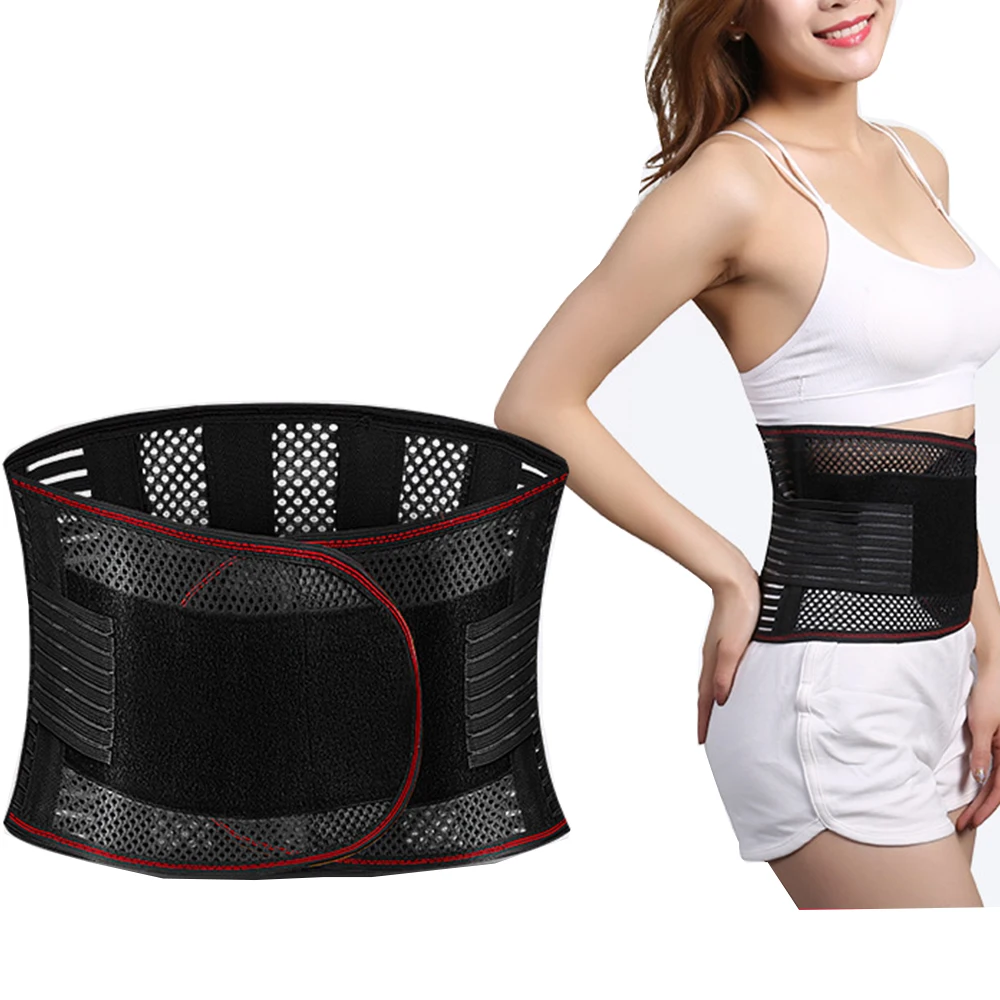

Back Support Belt for Men Women Lumbar Braces Orthopedic Protection Spine Support Belt Pain Relief Brace Waist Trainer Corset