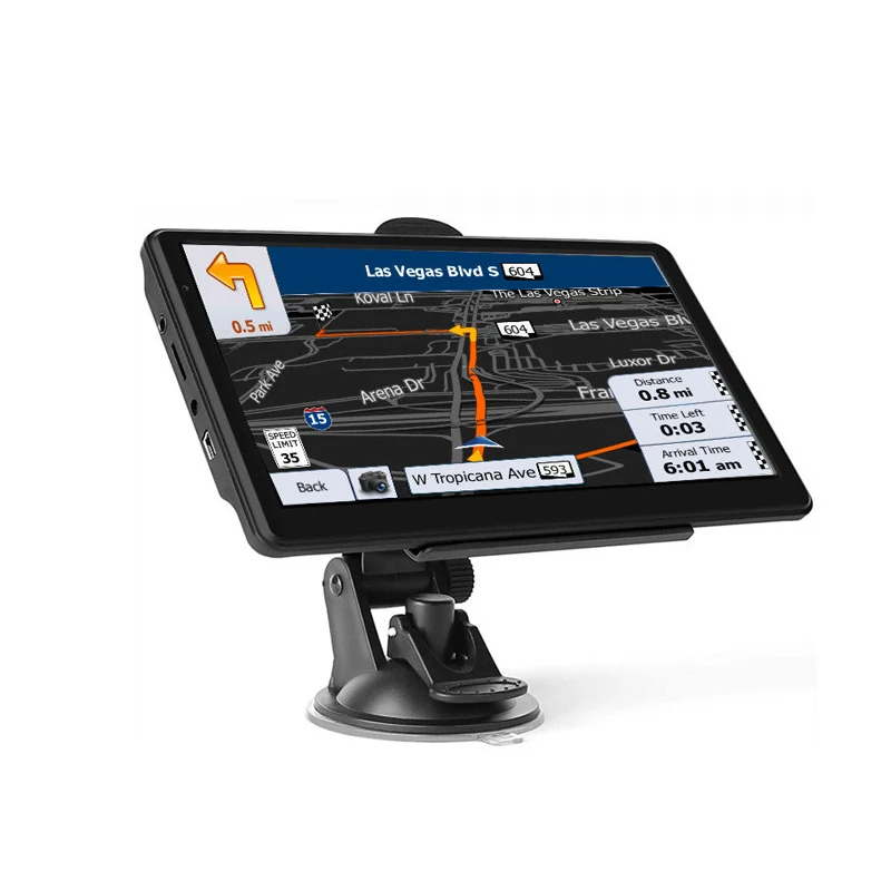 9 inch truck Gps Navigator with Spain Portugal Italy Map Touch Screen Monitor